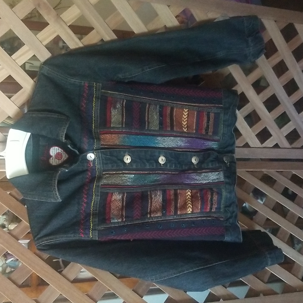 Super cute chicos jean jacket